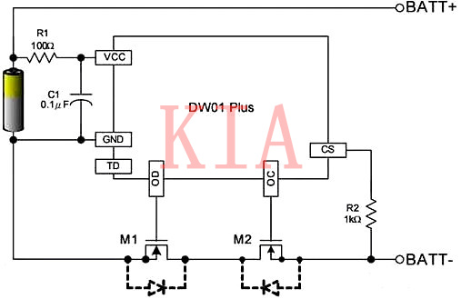 超詳細(xì)|鋰電池過(guò)充電、過(guò)放、短路保護(hù)電路-KIA MOS管