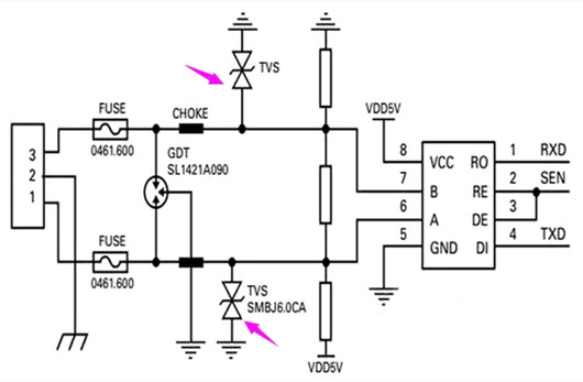過壓保護(hù)電路：浪涌電壓保護(hù)、脈沖電壓保護(hù)-KIA MOS管
