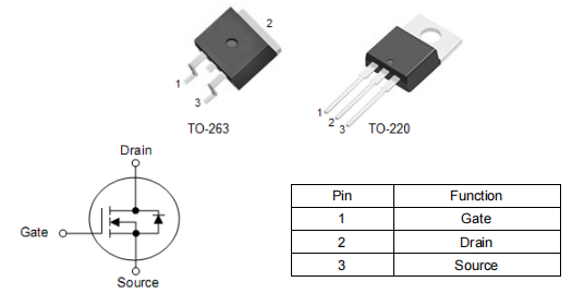 電源開關優質MOS管KNX2706A 150A 60V原廠送樣-KIA MOS管