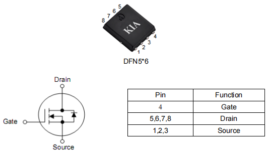 3203場效應管,KPY3203D