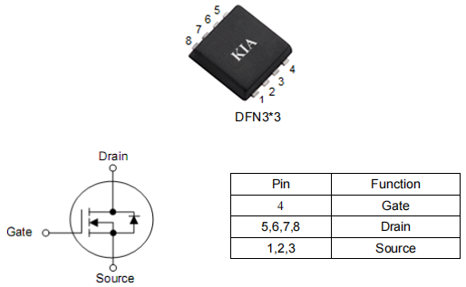 電機(jī)控制器mos,80a40v mos,KNG3404D場效應(yīng)管-KIA MOS管